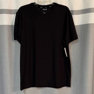 NWT FLX Men's Wander Luxury Soft Black Tee
